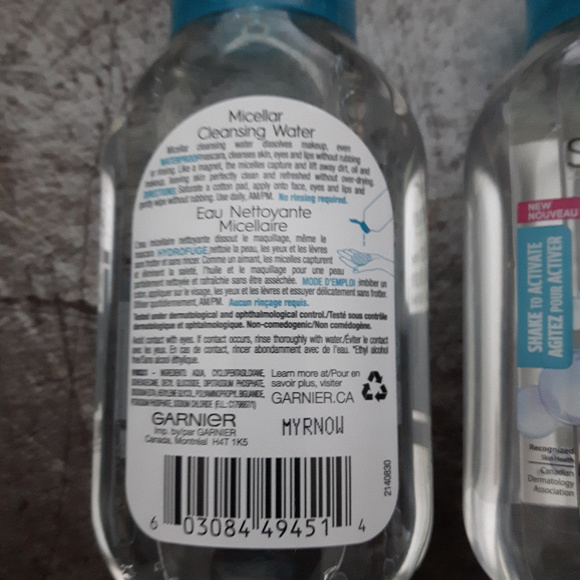 NEW! Garnier Micellar Water LOT of 4 - Picture 2 of 2